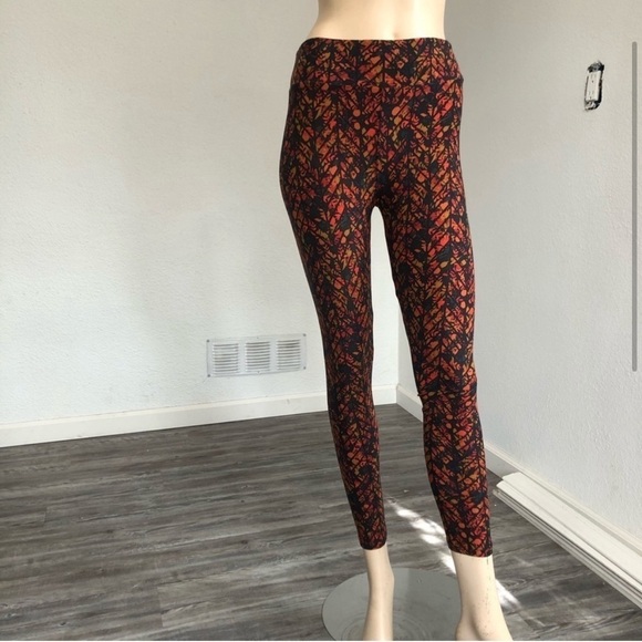 LULAROE leggings multi color retro 90’s size:OS - Picture 3 of 11